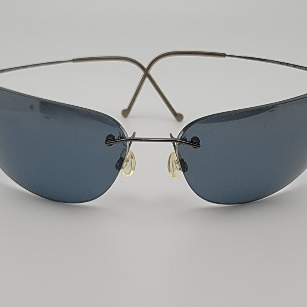 *SOLD* Maui Jim MJ-501-02 Kaanapali Titanium Gunmetal Sunglasses Frame w/ Case - Picture 10 of 13